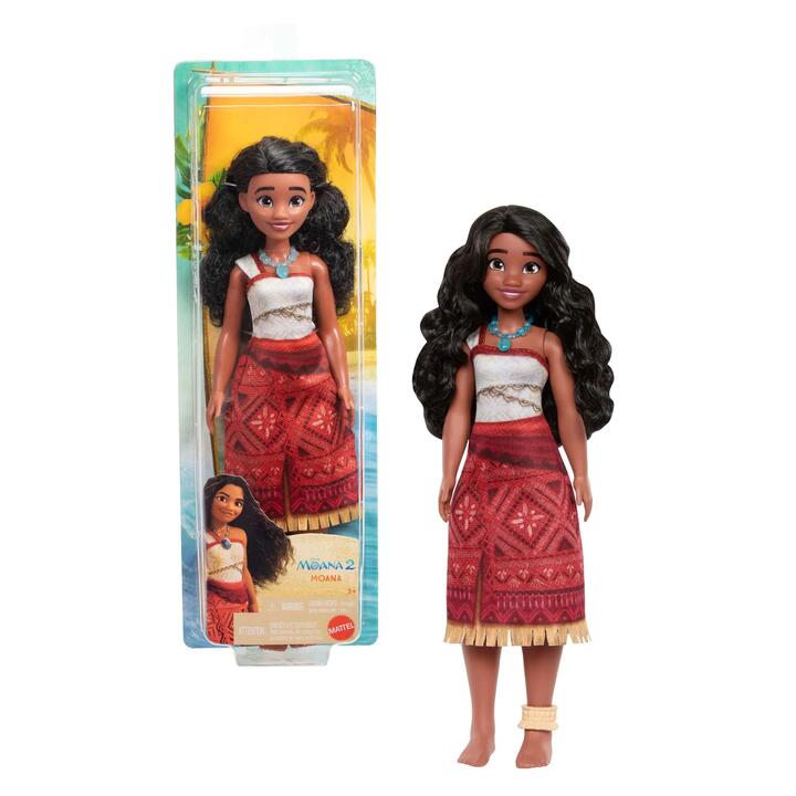 Image of Dolls. Product name - Disney Moana 2 Moana Fashion Doll in colour by brand - Disney Moana