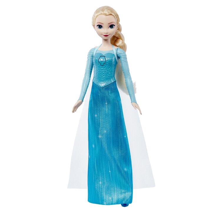 Image of Dolls. Product name - Disney Frozen Singing Elsa Doll in colour by brand - Disney Frozen