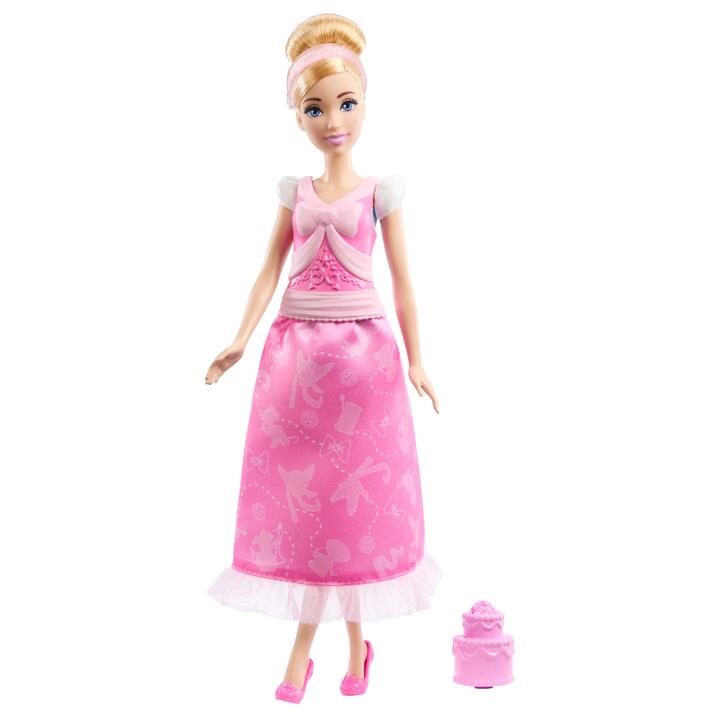 Image of Dolls. Product name - Disney Princess 2-in-1 Stories Cinderella Fashion Doll with 2 Snap-On Bodices in colour by brand - Disney Princess