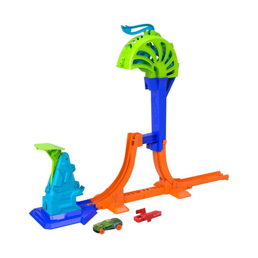 Image of Toy Playsets. Product name - Hot Wheels Stunt Tracks Playset, Assorted* in colour by brand - Hot Wheels