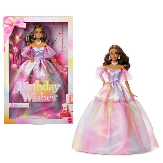 Image of Dolls. Product name - Barbie Birthday Wishes Doll Latina in colour by brand - Barbie