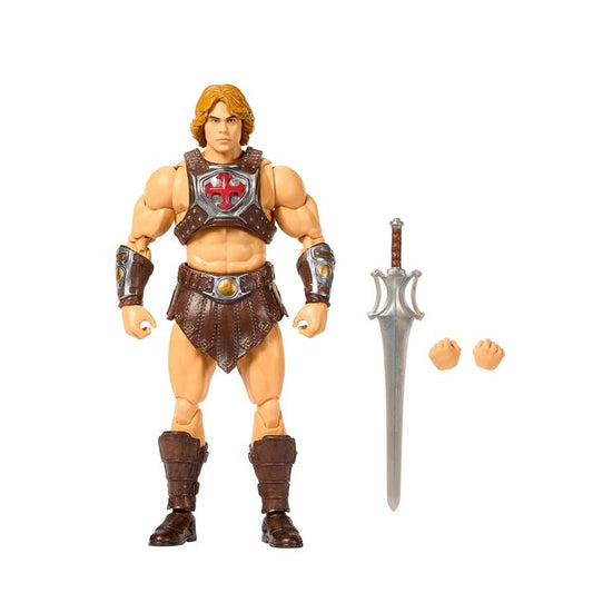 Image of Action Figures. Product name - Masters of the Universe Chronicles 2026 Movie He-Man Action Figure Hero in colour by brand - Masters of the Universe