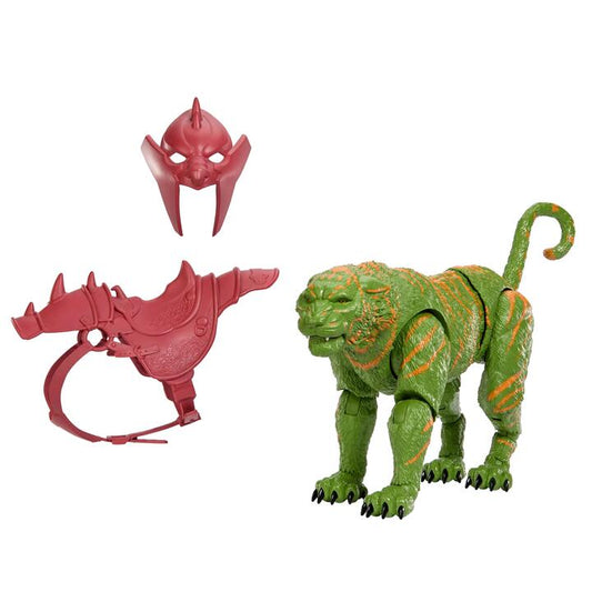 Image of Action Figures. Product name - Masters of the Universe Chronicles Battle Cat Action Figure in colour by brand - Masters of the Universe