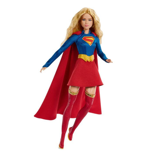 Image of Dolls. Product name - Barbie Signature DC Studios Supergirl Barbie Doll in colour by brand - Barbie Signature