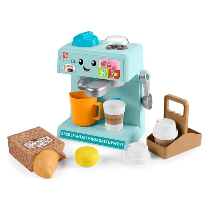 Image of Accessories. Product name - Fisher-Price Laugh & Learn Learn & Serve Coffee Cafe in colour by brand - Fisher-Price