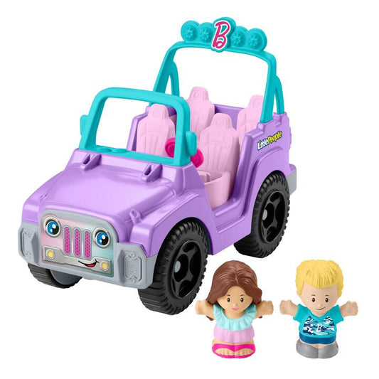 Image of Toy Cars. Product name - Barbie Beach Cruiser by Little People in colour by brand - Fisher-Price
