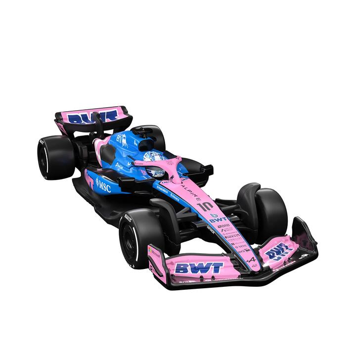 Image of Toy Cars. Product name - Hot Wheels Premium Collectible BWT Alpine Formula One F1Â® Team Car Pierre Gasly in colour by brand - Hot Wheels