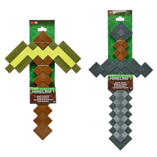 Image of Action Figures. Product name - Minecraft Roleplay Assorted* Accessories in colour by brand - Minecraft