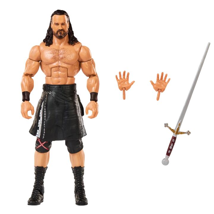 Image of Action Figures. Product name - WWE Elite Collection Action Figure Assorted* in colour by brand - WWE