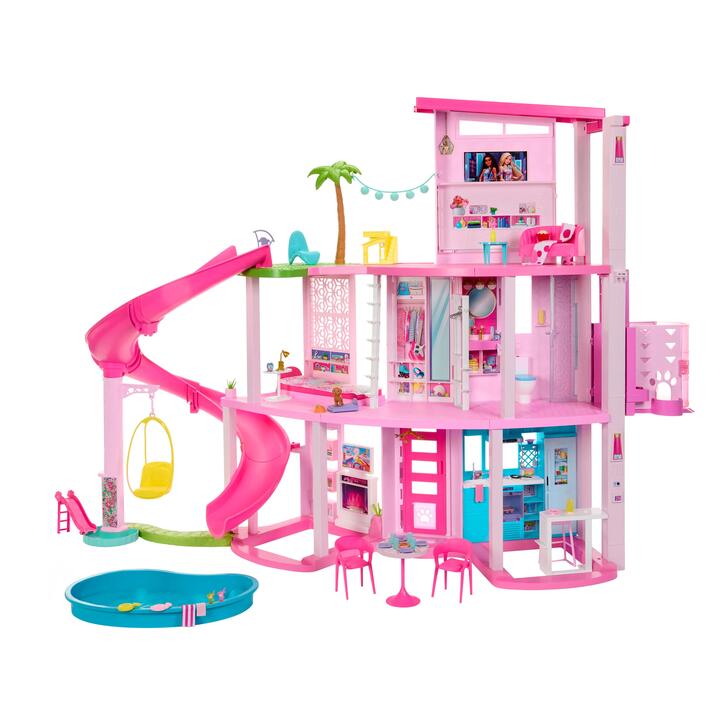 Image of Toy Playsets. Product name - Barbie Dreamhouse Playset in colour by brand - Barbie