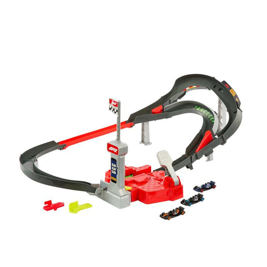 Image of Toy Playsets. Product name - Hot Wheels Racing Formula 1 Sprint Race Circuit in colour by brand - Hot Wheels