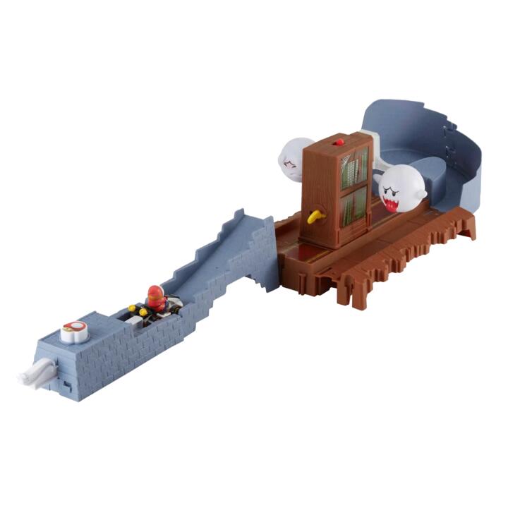 Image of Toy Playsets. Product name - Hot Wheels Mario Cart Track Set Assorted* in colour by brand - Hot Wheels