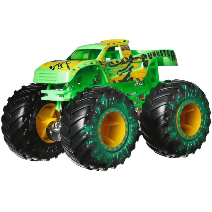 Image of Toy Cars. Product name - Hot Wheels Monster Trucks Demolition Doubles 2 Pack Assorted* in colour by brand - Hot Wheels