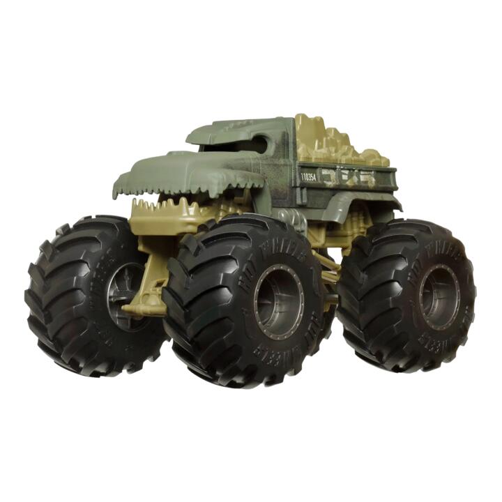 Image of Toy Cars. Product name - Hot Wheels Monster Trucks Oversized Vehicle Assorted* in colour by brand - Hot Wheels