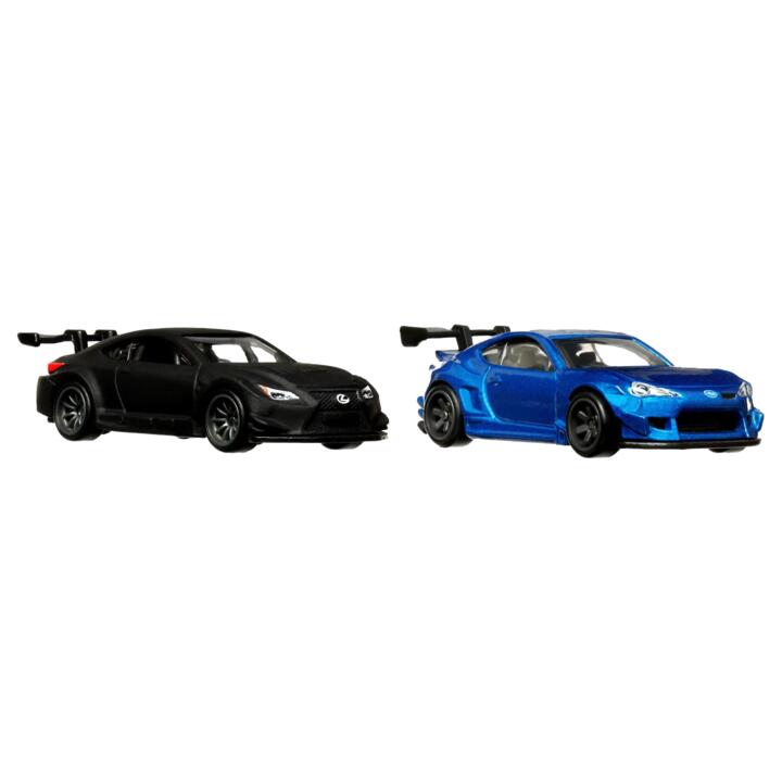 Image of Toy Cars. Product name - Hot Wheels Premium Car Culture 2-Pack Assorted* in colour by brand - Hot Wheels