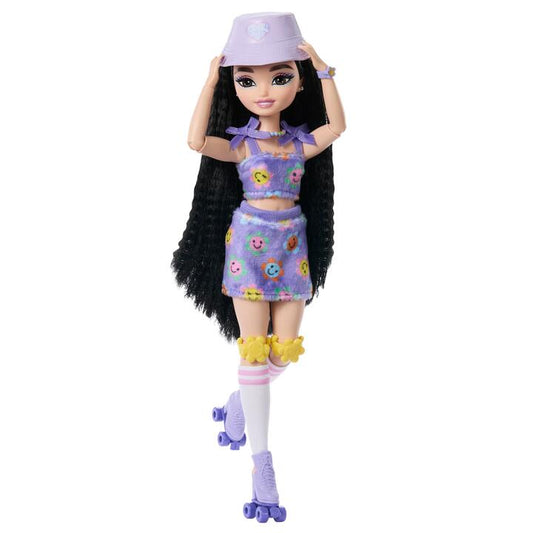 Image of Dolls. Product name - Dream Besties Barbie Renee Roller Skating Fashion DollÂ in colour by brand - Barbie