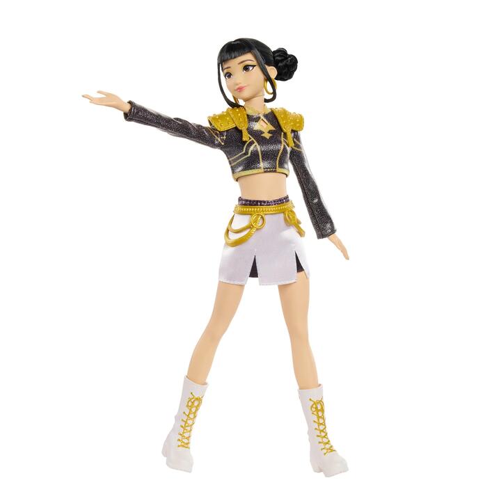 Image of Dolls. Product name - Mattel Creations KPop Demon Hunters Singing Zoey Fashion Doll in colour by brand - Mattel Creations