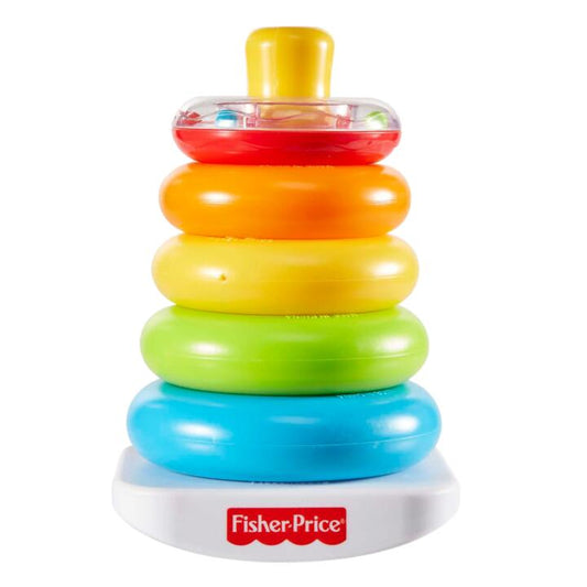 Image of Baby Toys & Activity Equipment. Product name - Fisher-Price Rock-a-Stack in colour by brand - Fisher-Price