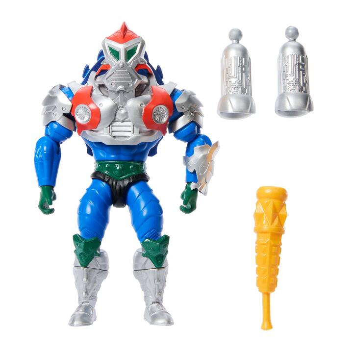 Image of Action Figures. Product name - Masters of Universe Origins Turtles of Grayskull Mekaneck Action Figure in colour by brand - Masters of The Universe