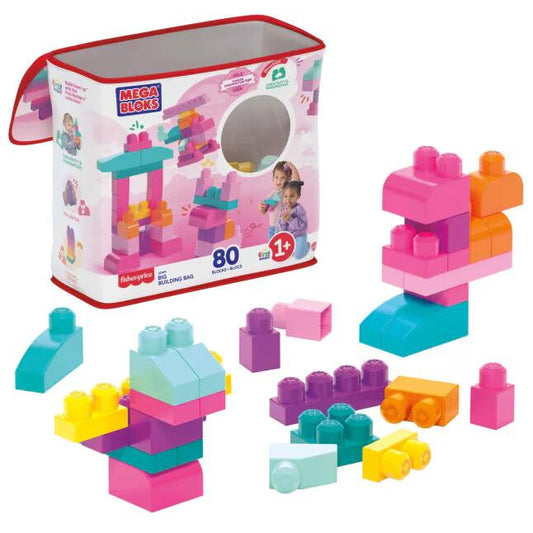 Image of Toy Chests. Product name - First Builders Big Building Bag in colour by brand - MEGA Bloks