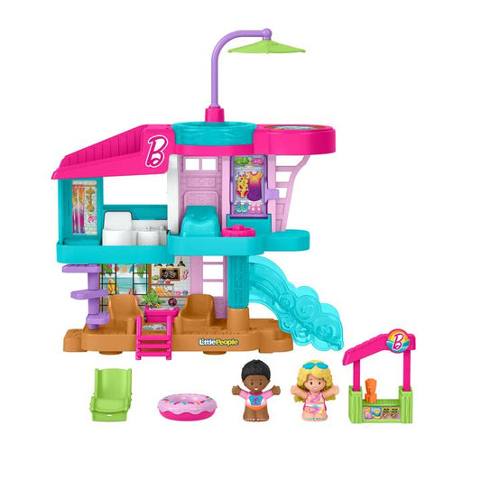 Image of Rain Umbrellas. Product name - Little People Barbie Beach House in colour by brand - Little People