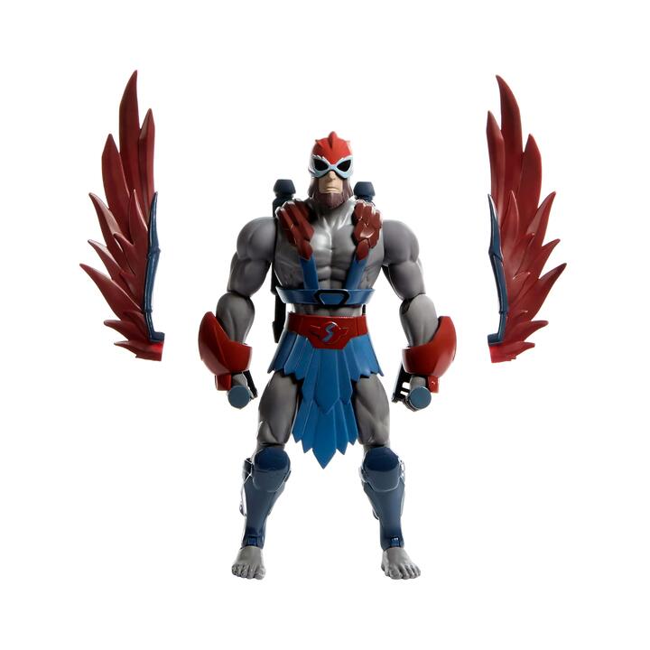 Image of Action Figures. Product name - Masters of the Universe Origins 200X Cartoon Collection Stratos 5.5 Inch Action Figure MOTU Hero Toy in colour by brand - Masters Of The Universe