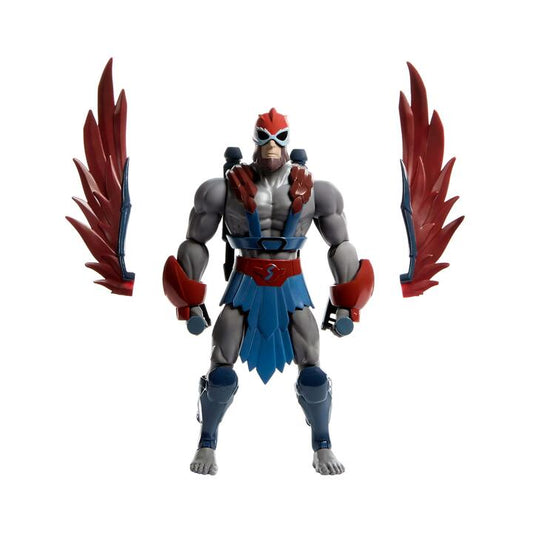 Image of Action Figures. Product name - Masters of the Universe Origins 200X Cartoon Collection Stratos 5.5 Inch Action Figure MOTU Hero Toy in colour by brand - Masters Of The Universe