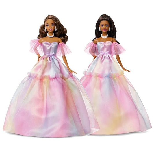 Image of Dolls. Product name - Bundle: Barbie Birthday Wishes 2 Dolls in colour by brand - Barbie Signature