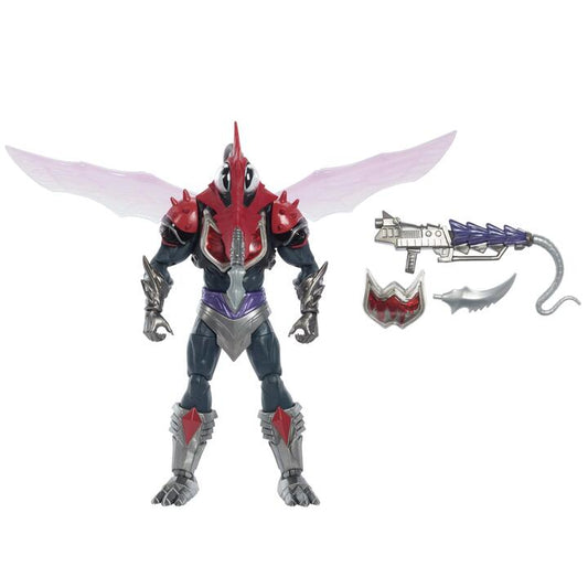 Image of Action Figures. Product name - Masters of the Universe Masterverse New Eternia Mosquitor 7 Inch Action Figure Toy with Accessories in colour by brand - Masters of the Universe