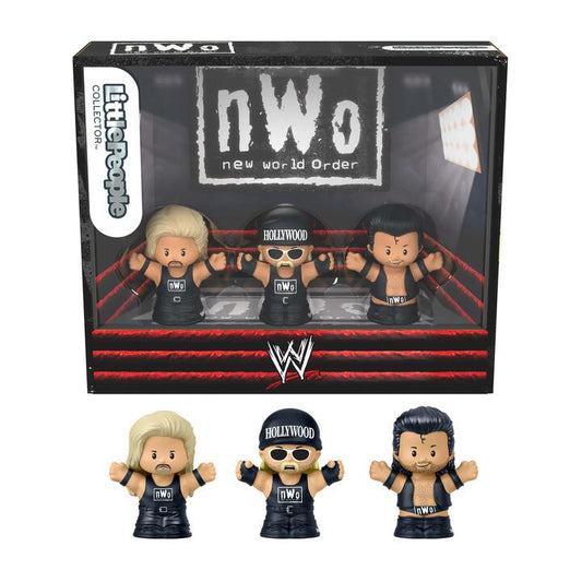 Image of Action Figures. Product name - Little People Collector WWE: New World Order in colour by brand - Little People Collector