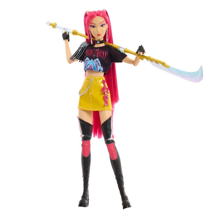 Image of Dolls. Product name - Mattel Creations KPop Demon Hunters Mira Fashion Doll in colour by brand - Mattel Creations