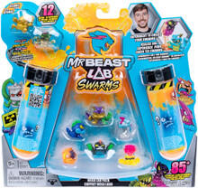 Image of Action Figures. Product name - MrBeast Lab Swarms S2 Mega Lab 12 Pack in colour by brand - Action