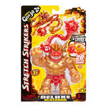 Image of Action Figures. Product name - Heroes of Goo Jit Zu Stretch Strikers S11 Deluxe Hero Pack in colour by brand - Toymate