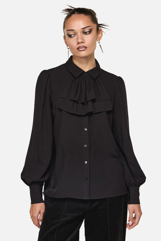 Image of Blouses. Productname: Squire Goth Blouse in Black colour by brand - Black Friday