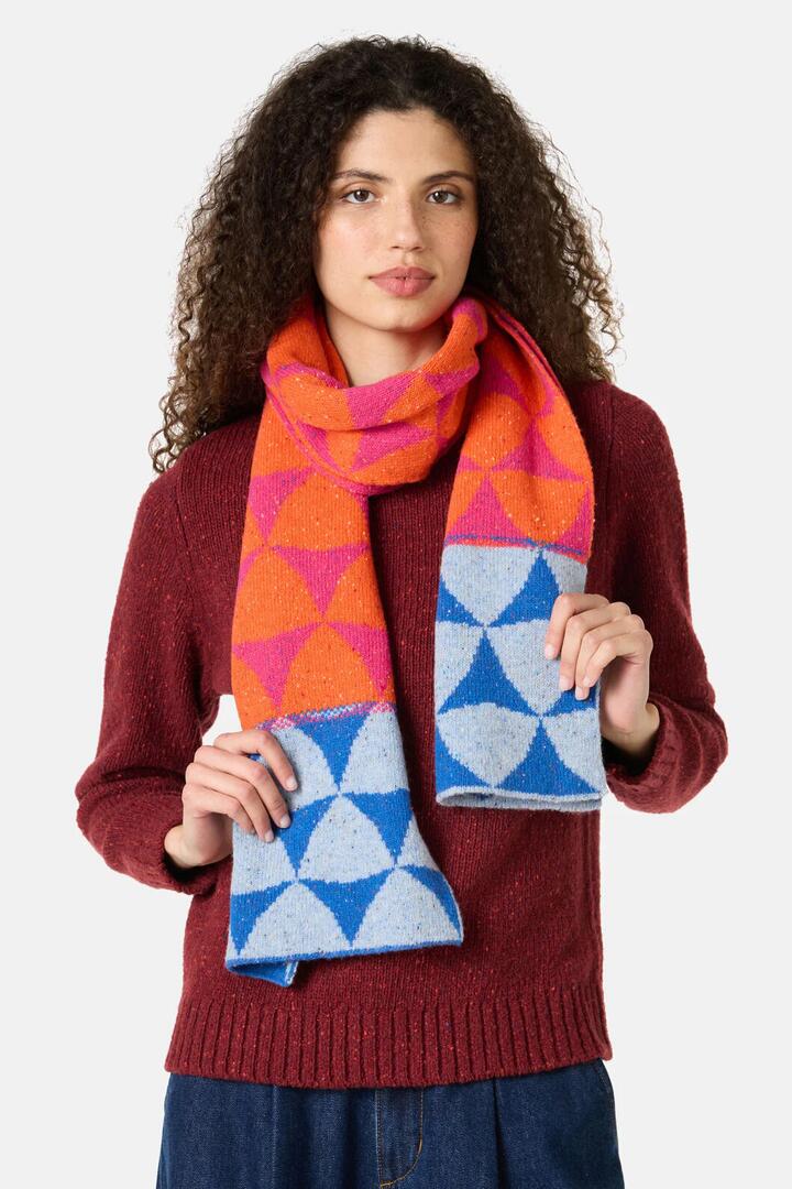Image of Scarves & Shawls. Product name - Trianna Scarf in Multi colour by brand - Gorman