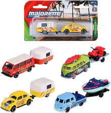 Image of Toy Playsets. Product name - Majorette Volkswagen Trailer in colour by brand - Toymate