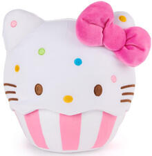 Image of Action Figures. Product name - Hello Kitty Cupcake Large Plush in colour by brand - Toymate