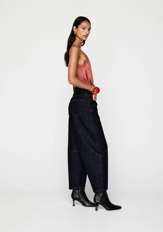 Image of Jeans. Productname: Nia Denim Jeans | MOS The Label in Deep Indigo colour by brand - MOS The Label