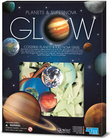Image of Toys. Product name - 4M Glow Planets and Supernova in colour by brand - 