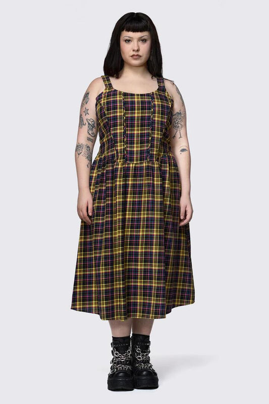 Image of Dresses. Productname: Curve Forest Dweller Tartan Dress in Multi colour by brand - Dangerfield