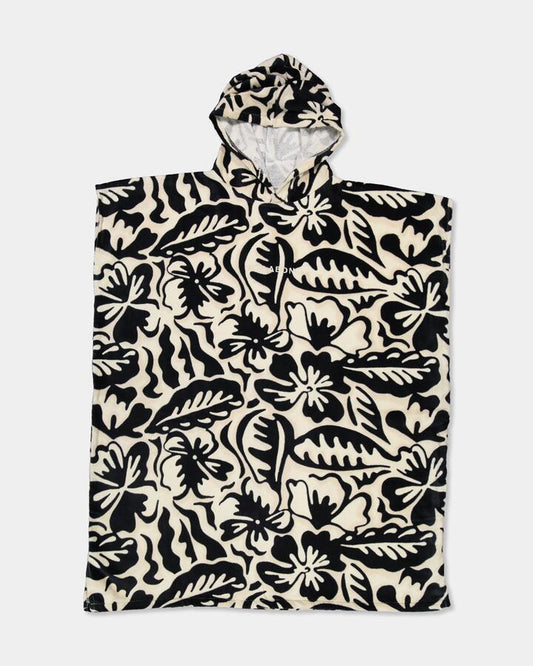 Image of Towels. Product name - Billabong Wave Tribe Hooded Towel Salt Crystal in Salt Crystal colour by brand - Billabong