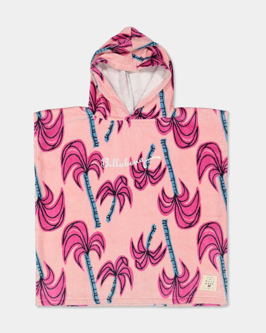 Image of Towels. Product name - Billabong Island Bloom Hooded Towel Magnolia in Magnolia colour by brand - Billabong