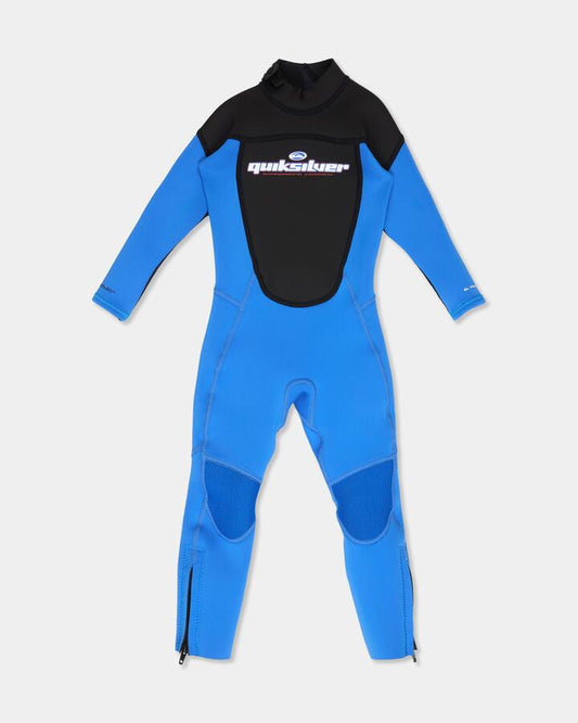 Image of Wetsuits. Product name - Quiksilver Boys 2-6 Prologue 3/2 Back Zip Wetsuit Palace Blue in Palace Blue colour by brand - Quiksilver