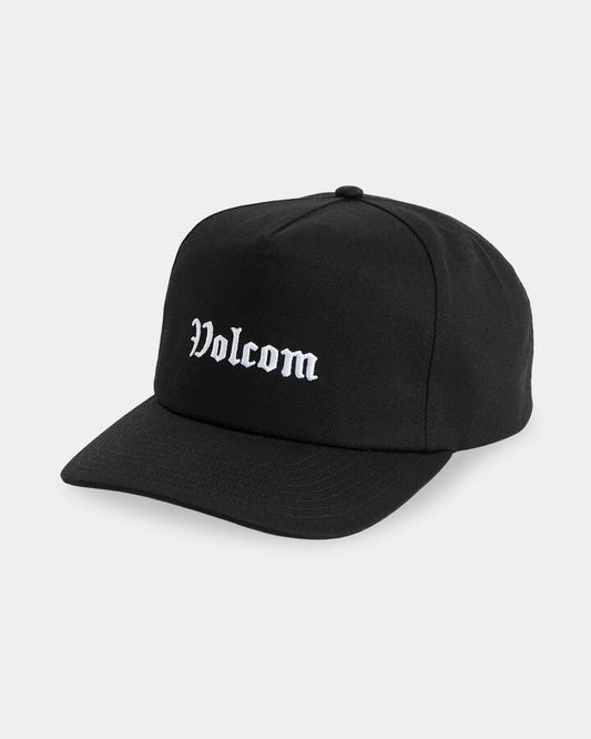 Image of Hats. Product name - Volcom Mens Core Gnar Hat Black in Black colour by brand - Volcom