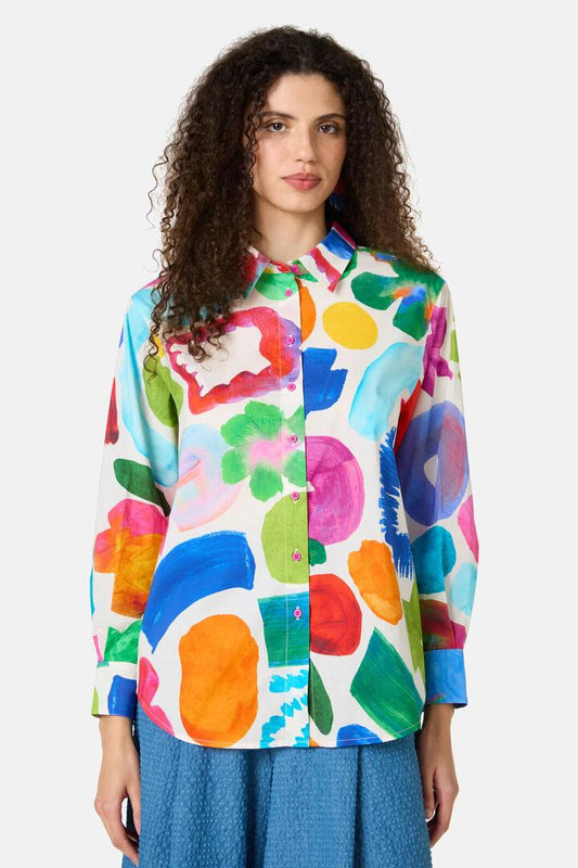 Image of Shirts. Product name - Jumble Shirt in Print colour by brand - Gorman