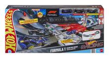 Image of Toy Cars. Product name - Hot Wheels Racing Grand Prix Track Set in colour by brand - Hot Wheels