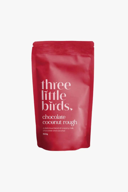 Image of Food Items. Product name - Chocolate Coconut Rough 120g Pouch in colour by brand - Three Little Birds