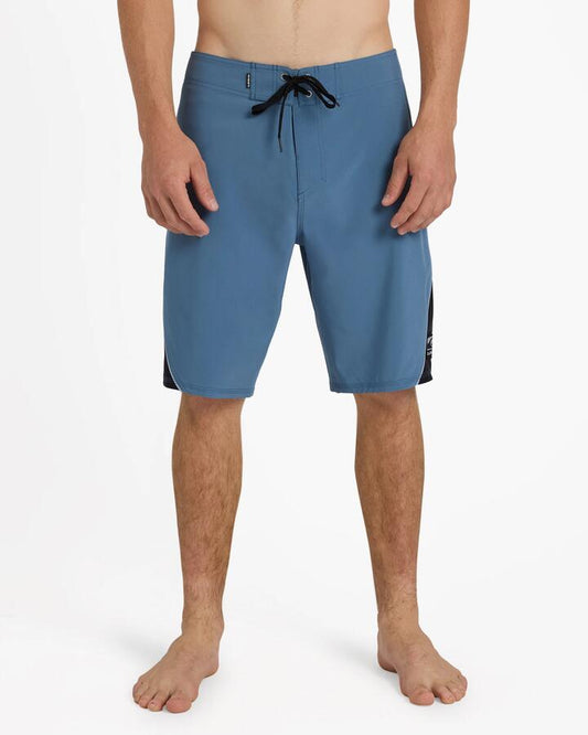 Image of Swimwear. Product name - Quiksilver Mens Surfsilk Core 20" Boardshorts China Blue in China Blue colour by brand - Quiksilver