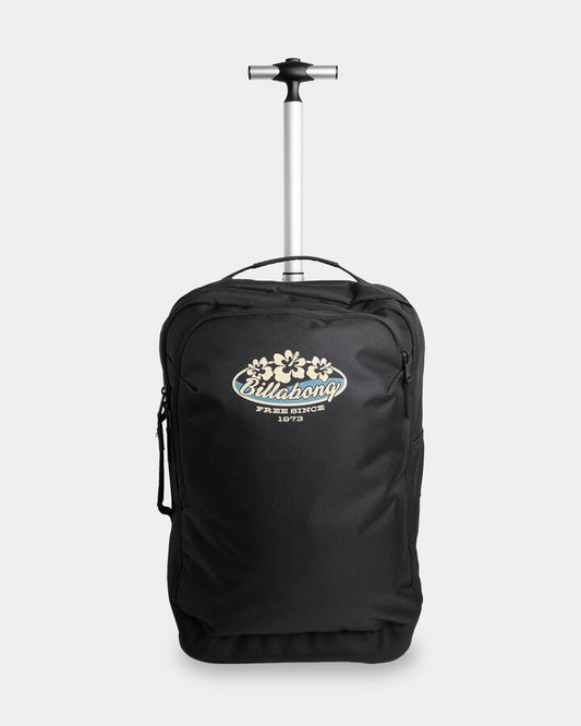 Image of Accessories. Product name - Billabong Weekend Seeker Carry On Roller Off Black in Off Black colour by brand - Billabong