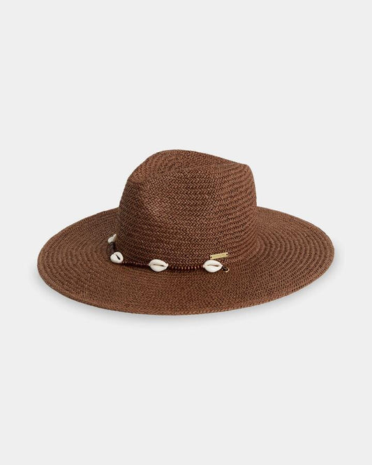 Image of Hats. Product name - Billabong Womens Here To Stay Straw Hat Espresso in Espresso colour by brand - Billabong